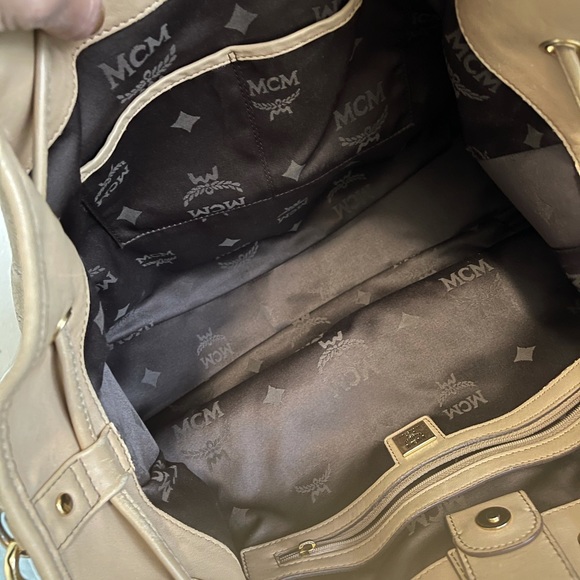 ‼️SOLD‼️Authentic MCM Vicetos drawstrings - Picture 10 of 10